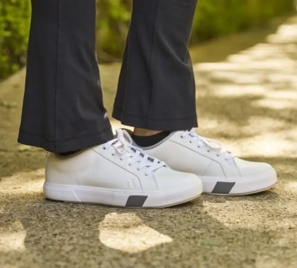 Anodyne Women's No. 27 Casual White Sneaker w/ Heel Assist Size 11 US 41 EU NIB